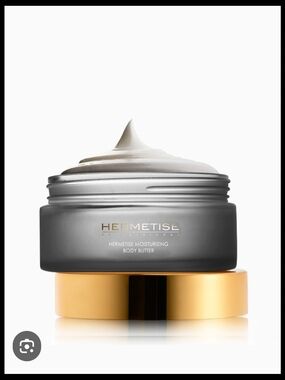 Hermetise Moisturizing Body Butter — Gray & Gold Jar